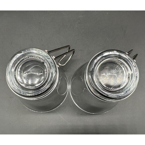 Bormioli Rocco Cappuccino Glasses Coffee Cups Espresso Vitrosax Italy Clear - Picture 7 of 10